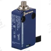 TELEMECANIQUE SENSORS Limit Switch: Plunger Actuator, Non-Metallic, Plunger, 8.5 N Op Force - Max (MPN XCMD2110L5). Key specifications — Manufacturer Part Number: XCMD2110L5; Brand: TELEMECANIQUE SENSORS; Electrical Connection: Removable Cable Connector; Series: XCMD; Body Material Type: Non-Metallic; Actuator Type: Plunger.