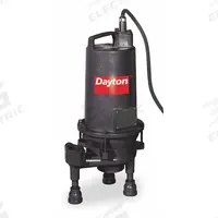 DAYTON Grinder Pump: Three Phase, 2 hp, 460V AC, 56 gpm @ 10' of Head, 1 1/4 in FNPT, 4 A Current (MPN 3BB98). Key specifications — Rated Voltage: 460V AC; Brand: DAYTON; Switch: Not Included.
