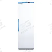 ACCUCOLD Vaccine Refrigerator: 15 cu ft, Upright, 2°C to 8°C, 24 3/8 in Overall Dp, 6 ft Overall Ht (MPN ARS15PV). Key specifications — Door Opening Style: Right; Color: White; Alarm Type: Door Ajar; Manufacturer Part Number: ARS15PV; Brand: ACCUCOLD; Product Type: Vaccine Refrigerator; Door Type: Swing Solid; Refrigerant Type: R-600a.