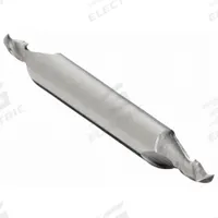 CLEVELAND Square End Mill: Carbide, Double End, 2 Flute, 1/16" Mill Dia, 1/8" LOC, 1-1/2" OAL (MPN C60169)