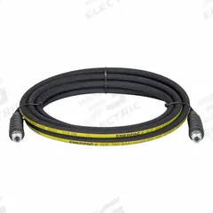 Hydraulic Hose: 3/8 in ID, NPTF x NPTF, 20 ft Lg, 3/8 in x 3/8 in Fitting Size, Rubber, H9320. Key specifications — Hose Tube Material: Rubber; Fitting Type: NPTF x NPTF; Manufacturer Part Number: H9320; Brand: ENERPAC.