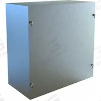 HAMMOND Junction Box: Galvanized Steel, 36 in x 36 in x 8 in, NEMA 1, Solid Cover, Screw On (MPN CSG36368). Key specifications — Brand: HAMMOND; Closure Method: Screws; Knockouts: Not Included.