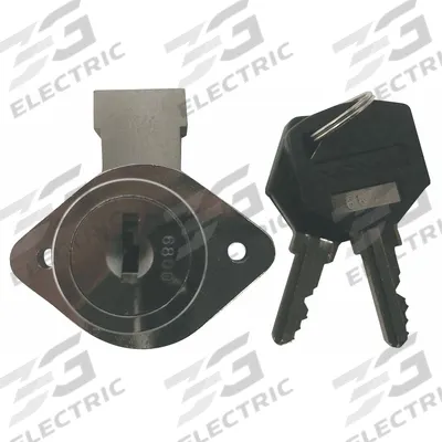 DELTA LOCK Sliding Door Lock: 1 5/16 in Lg, 2 in Wd - Locks for Sliding Doors