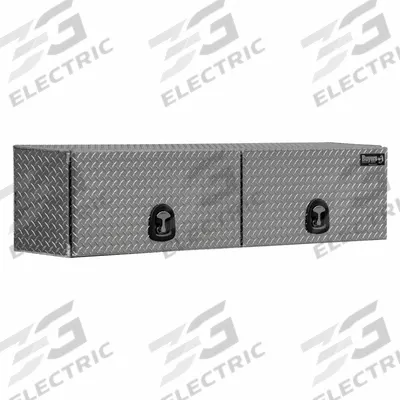 BUYERS PRODUCTS Top Sider: Topside Truck Box, Double Drop-Down Doors Lid - Double Flip-Up Door Topside Boxes