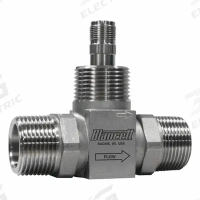 BLANCETT Stainless Steel Turbine Meter: Flow Meter, Turbine, 4 in Flange - Inline Turbine Flowmeters for Oils & Water