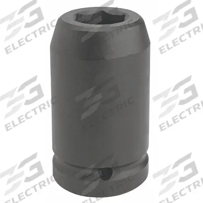 PROTO Impact Socket: 1 in Drive Size, SAE, 3 1/8 in Socket Size, 6-Point, Deep - 1" Drive Impact Sockets