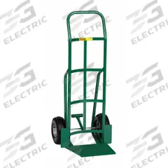 APPROVED VENDOR General Purpose Hand Truck: 800 lb, Flow-Back Handle, Green, Steel, Pneumatic (MPN TF-360-10P). Key specifications — Brand: APPROVED VENDOR; Color: Green.