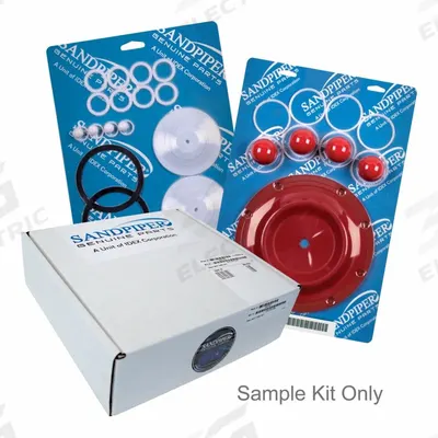 SANDPIPER Pump Air Kit: Air End Repair Kit - Sandpiper Air-End Repair Kits for Double Diaphragm Pumps