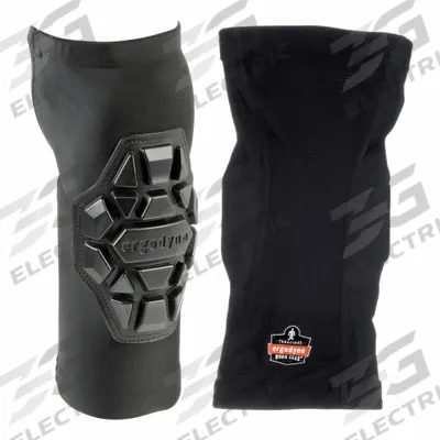 PROFLEX BY ERGODYNE Knee Pad: S/M, 1 Straps, Pull-On - Flexible Knee Pads