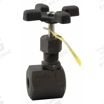 APOLLO Angle Globe Valve: For Air/Fluids/Gas Media, Carbon Steel, Angle, 1/4 in Pipe Size - Carbon Steel Straight-Body General-Service Globe Valves