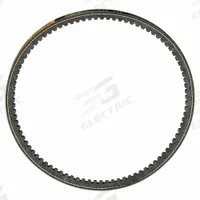 DAYTON Cogged V-Belt: 3VX360, 36 in Outside Lg, 3/8 in Top Wd, 5/16 in Thick, Polyester (MPN 13W536)