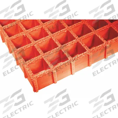 FIBERGRATE Fiberglass Molded Grating: Impact Resistant Grating - Acid-and-Impact Resistant Grating