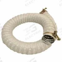 JET Heat Resistant Dust Collection Hose: 3 in Dia x 2 ft L, For Use With JDC-500/JDC-501/JDCS-505 (MPN 414813). Key specifications — attr980022: JDC-501; attr980025: 3 in; attr980020: 414813; attr980030: JET.
