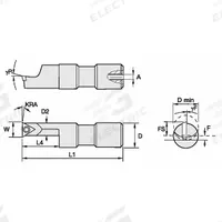 WIDIA Indexable Boring Bar: SSOI5001000150R (MPN 2822857). Key specifications — attr257292: SSOI5001000150R.