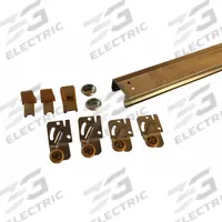APPROVED VENDOR Track and Hanger Kit: 59 in Lg, 2 in Wd, 1 in Ht, 100 lb Max Wt, Top (MPN 7060U). Key specifications — Product Type: Track and Hanger Kit; Brand: APPROVED VENDOR; Track Type: Top.