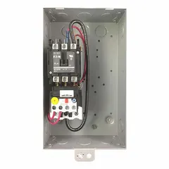 EATON Definite Purpose Starter: Non-Reversing, 2 Poles, 15 A, 120V AC Coil, Thermal Protection, 10 (MPN B27CGC15A016). Key specifications — Brand: EATON; Thermal Units Required: None (Includes Integrated Bimetallic Elements).