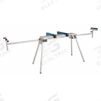 BOSCH Miter Saw Stand: Miter Saw Compatible, 102 in Lg, 102 in Wd, 37 1/4 in Ht (MPN T1B). Key specifications — attr1171328: Miter Saw Stand; attr1171338: BOSCH; attr1179854: Miter Saw.