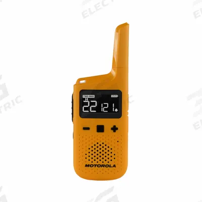 MOTOROLA Handheld Two Way Radio: Talkabout T380 Series, FRS/GMRS, Analog, 2 W, 22 Channels - FRS & GMRS Personal Radios