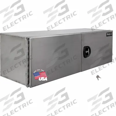 BUYERS PRODUCTS Underbody: Underbody Truck Box, Double Barn Doors Door, 18 in Overall Dp - Double Barn-Door Boxes