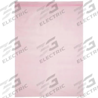 APPROVED VENDOR Reclosable Bag: 4 mil Thick, 10 in Wd, 14 in Lg, Hang Hole Not Included - Antistatic Reclosable Poly Bags