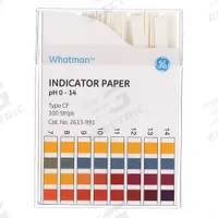 CYTIVA WHATMAN pH Indicator Test Strips: 0 pH to 14 pH, 1.0 pH Resolution, 3 1/8 in Overall Lg (MPN 2613-991). Key specifications — pH Resolution: 1.0 pH; Brand: CYTIVA WHATMAN.
