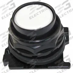 EATON Flush Push Button: 30 mm, Non-Metallic, Momentary (MPN E34PB5). Key specifications — attr1025098: Momentary; attr211275: EATON; attr1025130: E34; attr1063631: Non-Metallic.