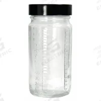 APPROVED VENDOR Mixing/Storage/Sampling Bottle: 240 mL, 58-400, Colorless, Visible Particulate (MPN GLC-01546). Key specifications — Brand: APPROVED VENDOR; Graduated: Yes; Pre-Cleaned: Visible Particulate; Body Color: Colorless; Screw Closure Size: 58-400.