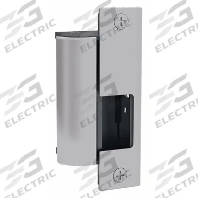 HES Electric Door Strike: 2 1/16 in Wd, 4 7/8 in Ht, Cylindrical/Mortise - Combination Cylindrical & Mortise Electric Strikes