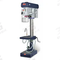 DAYTON Floor Drill Press: Belt Drive, Variable Speed, 75 RPM – 4,000 RPM, 230V AC /Single-Phase (MPN 53UH06). Key specifications — attr22849: 75 to 4000 RPM; attr22858: 230V AC; attr73523: Boring; attr22856: Belt; attr73570: Single-Phase; attr22850: 11 in; attr22846: 3 hp; attr22840: 10 A.