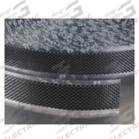 VELCRO BRAND Hook-and-Loop Fastener: Roll, Black, Hook, 1 in Overall Wd, 75 ft Overall Lg, Adhesive (MPN 120930). Key specifications — Brand: VELCRO BRAND; Material: Nylon.
