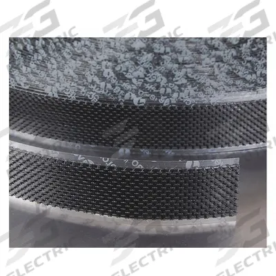 VELCRO BRAND Hook-and-Loop Fastener: Roll, Black, Hook, 1 in Overall Wd, 75 ft Overall Lg - Single-Sided Hook or Loop Rolls