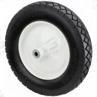 APPROVED VENDOR Flat-Free Wheel: 15 1/2 in Wheel Dia., 4 in Wheel Wd, Polyurethane, 6 in Hub Lg, Std (MPN 53CM70). Key specifications — Brand: APPROVED VENDOR; Tire Sidewall Number: 4.80/4.00-8.
