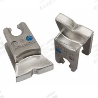 BURNDY Upper and Lower Crimping Die: 6 to 5 AWG Copper Lug, YA/YS, 1 Sizes, 6 ton Max Crimping Force (MPN W5CVT). Key specifications — attr511073: YS; attr511072: Copper; attr473934: BURNDY; attr511069: Blue; attr542116: 6 to 5 AWG Copper Lug; attr511067: PATMD.