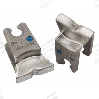 BURNDY Upper and Lower Crimping Die: 6 to 5 AWG Copper Lug, YA/YS, 1 Sizes - Burndy Replacement Crimping Dies