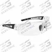 DEWALT Safety Glasses: Clear Lens, Clear Frame, Crosscut(R) Series (MPN DPG100T-1D). Key specifications — Brand: DEWALT; Frame Color: Clear; Lens Color: Clear.