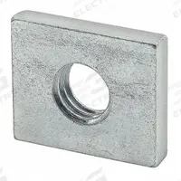 T-Nut: M8 Size, 4 mm Thread Lg, 15 Series/40 Series/45 Series, Zinc-Plated, Steel (MPN 14127). Key specifications — Fastener Type: T-Nut; Material: Steel; Finish: Zinc-Plated; T-Slot Fastener Type: T-Nut; Compatible Series: 80/20 15 Series, 80/20 40 Series, 80/20 45 Series; System of Measurement: Metric; Brand: 80/20; Mounting Type: Slide-In.