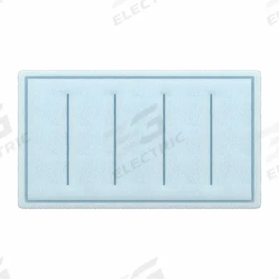 GRAINGER Link Air Filter: 16 in x 36 in x 1 in, 36 in Section Wd, 1 Sections, 3 Ply - MERV 8 Link Air Filters