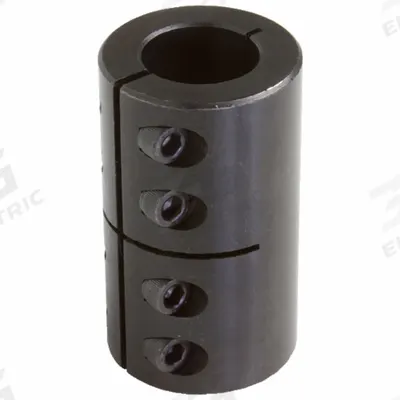 CLIMAX METAL PRODUCTS Rigid Shaft Coupling: 1 3/4 in Bore Dia 1, 1 3/4 in Bore Dia 2, Round - One-Piece Rigid Shaft Couplings