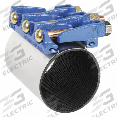 SMITH-BLAIR Repair Clamp: For 3 in Pipe, 7.5 in Overall Lg - Full-Gasket Repair Clamps for Tube & Pipe