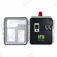 SJE-RHOMBUS Control Panel: Duplex, Single Phase, 120/208/240V AC, 7 to 15 A, 4 Switches Included, 4X (MPN IFN41W114E6A8AC10E15A33E). Key specifications — Current: 7 to 15 A; Rated Voltage: 120/208/240V AC; Alert Output: Visual; Intrinsic Safety: Not Specified Intrinsically Safe; Includes Reversing: Non-Reversing; Dosing Schedule: Demand Dose; Brand: SJE-RHOMBUS.