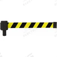 BANNER STAKES Retractable Belt Head: Red, 42 in Overall Ht, 15 ft Belt Lg, 2 1/2 in Belt Wd (MPN PL4076). Key specifications — attr193628: BANNER STAKES; attr983760: No Pattern; attr983762: Do Not Enter - Arc Flash Boundary; attr981605: 15 ft Retractable Belt.