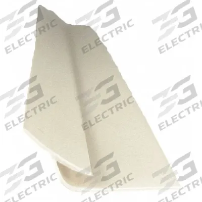 PAWLING Corner Cover: PVC, Inside Corner, 8 ft Panel Size, Ivory, 0.025 in Thick - PVC Wall Panels & Coverings Trim