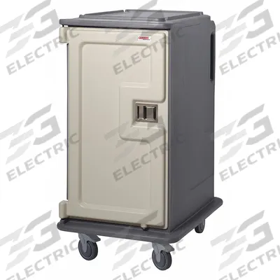CAMBRO Meal Delivery Cart: 16 Trays, Non-Pass-Through, 1 Doors, Polyethylene - Polyethylene Meal Delivery Carts