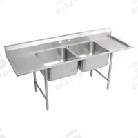 ELKAY Scullery Sink: 2 Bowls, 42 1/4 in Overall Ht, 89 1/4 in Overall Lg, 29 3/4 in Overall Wd (MPN RNSF8248LR2). Key specifications — Brand: ELKAY.