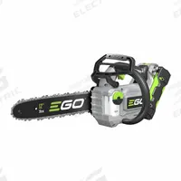 EGO Chainsaw: 12 in Bar Lg, Top Handle, Auto Chain Oiler, 2.5 Ah Battery Capacity, 56 V, 30 cc (MPN CS1201). Key specifications — Brand: EGO.
