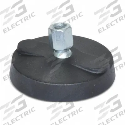 JW WINCO Female-End Leveling Mount: Swivel Boltless, Glass Filled Nylon - Swivel Female Leveling Mounts