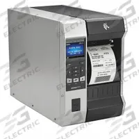 ZEBRA Industrial Printer: 4.09 in Max. Print Wd, Tear Off Dispensing, Wired, Push Button, ZT600 (MPN ZT61042-T0101A0Z). Key specifications — Dispensing Style: Tear Off; Print Speed: 14 in/sec; Screen Type: Push Button; Wire Communication: Wired; Printer Series: ZT600; Brand: ZEBRA; Printer Connectivity: USB.