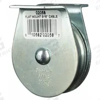 APPROVED VENDOR Pulley Block: Pulley Block, Mounted, Side Mount/Upright Mount, Pulling, Bolt-On (MPN 4JX69). Key specifications — Operation: Pulling; Brand: APPROVED VENDOR; Housing Material: Carbon Steel; Sheave Material: Steel.