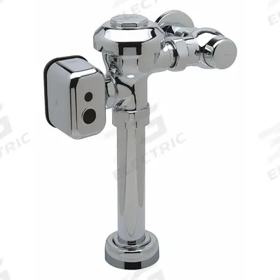 ZURN Automatic Flush Valve: Aquaflush, 1.6 gpf Gallons per Flush, Electric, 11 1/2 in Rough-In - Toilet Automatic Flush Valves