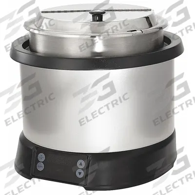 VOLLRATH Induction Rethermalizer: 7 qt Capacity, 800 W Watt, Silver, 13 1/2 in Overall Ht - Induction Rethermalizers